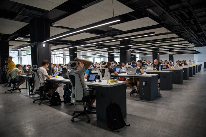 Ilustrasi Kantor Startup