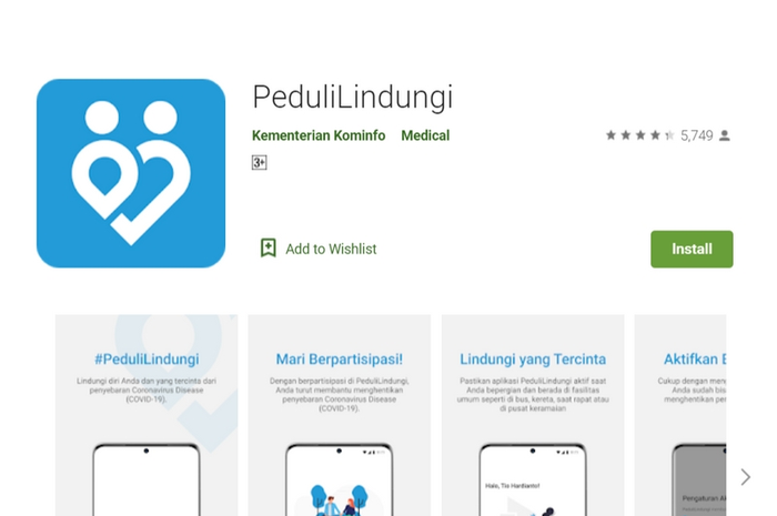 aplikasi PeduliLindungi