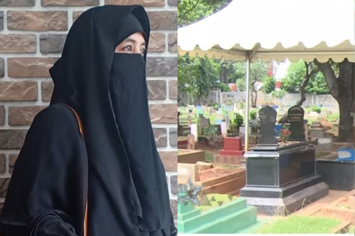 Putranya berikan pesan tersirat beri jawaban tudingan buruk yang di layangkan ke Ibundanya soal isu telantarkan makam Uje