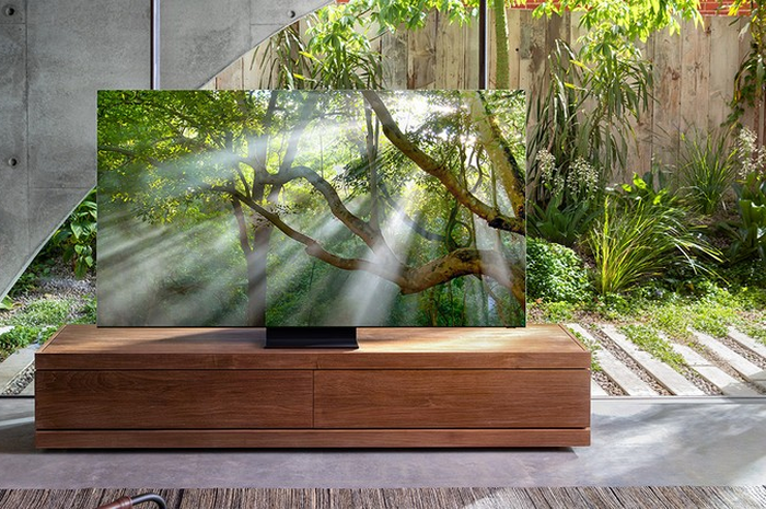 Samsung QLED TV Q950T dengan bezel tipis