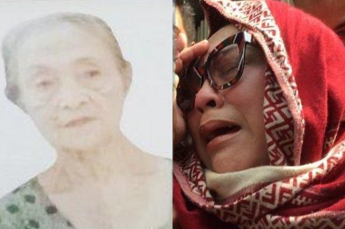 Sebelum hembuskan nafas terakhir, Ibunda Nunung berlinang air mata menunggu kepulangan sang anak