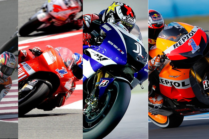 Era MotoGP 4-Tak hampir dua dekade lamanya, tapi baru 3 pembalap saja yang pernah pilih angka 1 jadi nomor start di motornya