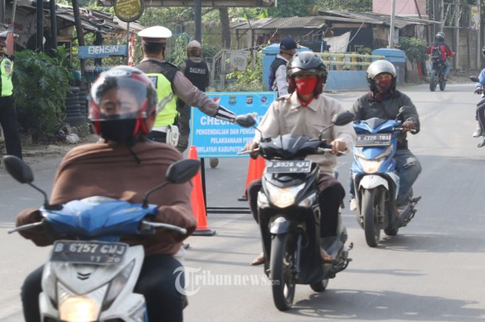 Ilustrasi PSBB ketat Jawa-Bali.