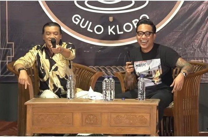 Didi Kempot dan Gofar Hilman dalam acara Ngobam