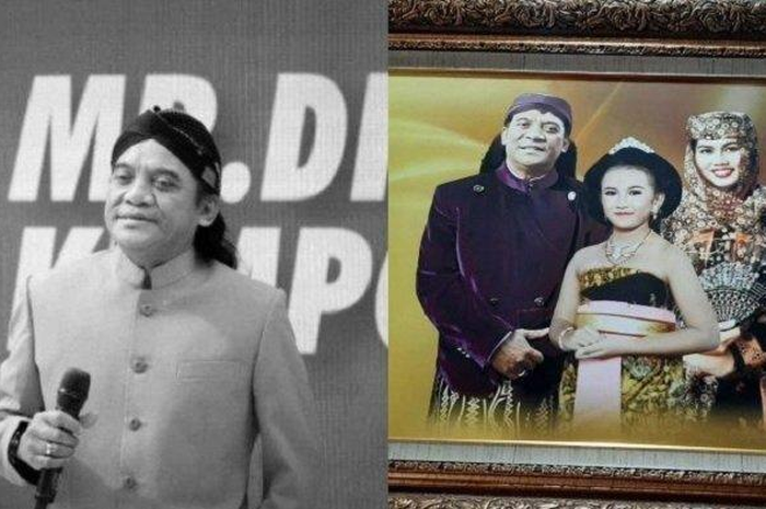 Didi Kempot bersama Saputri, sang istri pertama