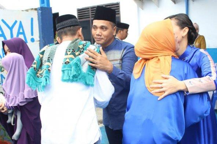 Ilustrasi Halal Bihalal.