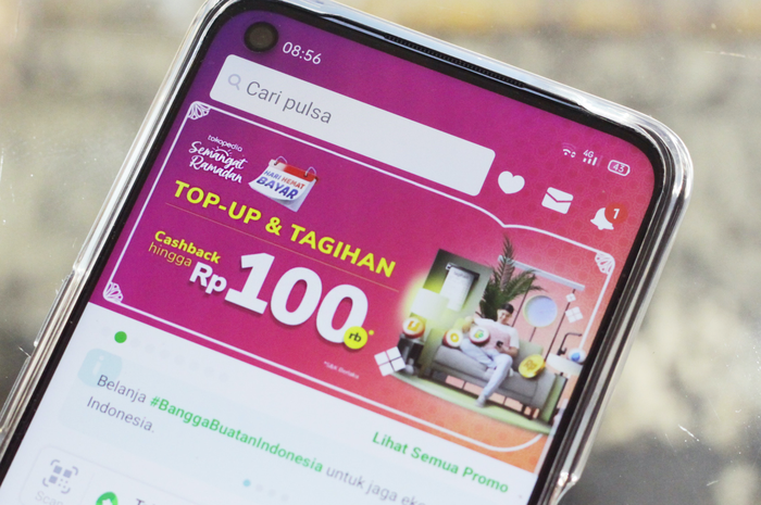 Ilustrasi menggunakan Tokopedia.
