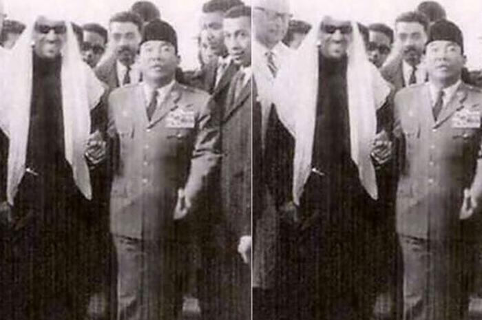 Ir. Soekarno dan Raja Arab Saudi, Saud bin Abdulaziz al Saud.