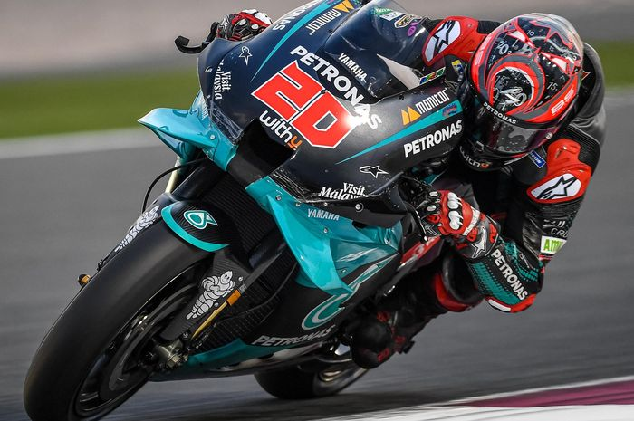 Ilustrasi. Fabio Quartararo berkomentar soal motor baru Yamaha jelang MotoGP 2020.