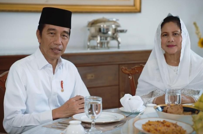 Presiden Jokowi ucapkan Selamat Idulfitri 1441 H di Istana Bogor