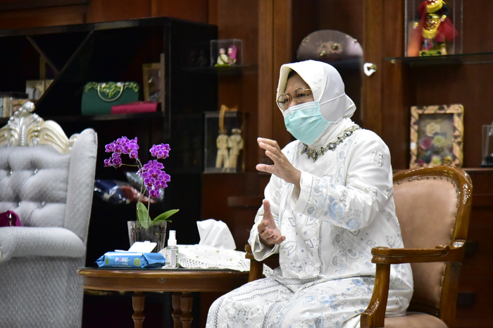 Walikota Surabaya Tri Rismaharini 