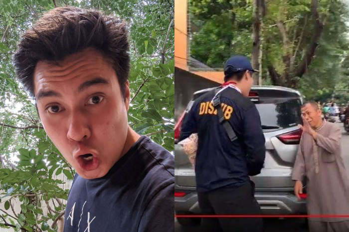 Sang supir lempar Baim Wong dengan benda dan membuatnya meringis kesakitan hingga tuding supirnya miliki dendam padanya