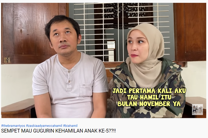 Zaskia Mecca ceritakan rencana menggugurkan kandungan