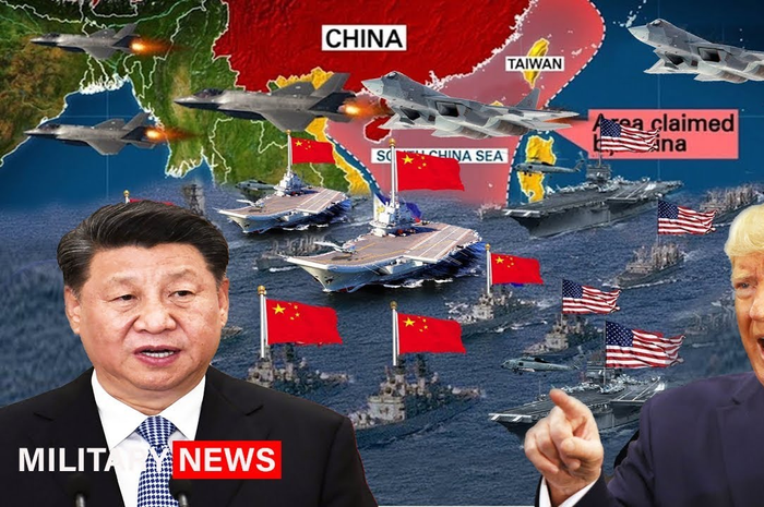 Kapal Induk China Bermanuver 'Tidak Aman dan Profesional', AS Siap Ladeni dengan Dua Pesawat 'Bomber' Ini, Sudah Rutin Terbang di Laut China Selatan