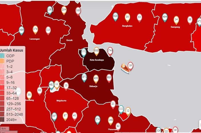 Masuk Zona Hitam, Pasien Covid-19 di Surabaya Bakal Dipindah ke Pulau Terpencil dengan Kuburan Besar di Kepulauan Riau