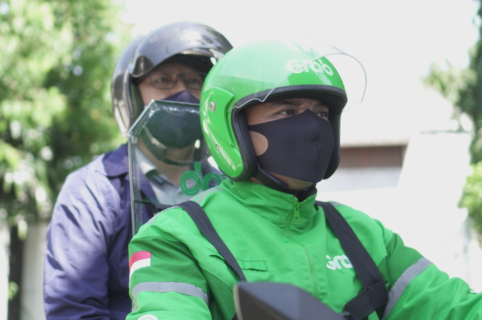 driver ojek online Grab.
