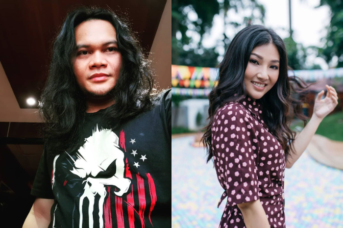 Kolase foto Mbah Mijan - Sarwendah