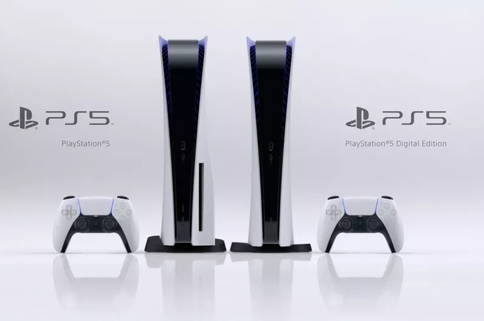 Ilustrasi konsol PS5