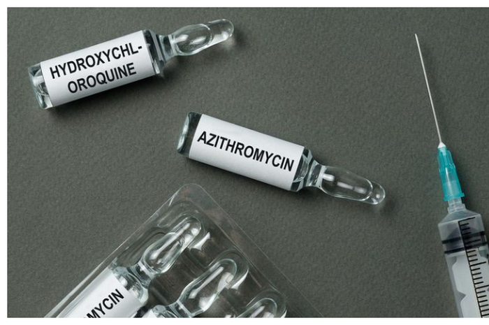 Ilustrasi Hidroksiklorokuin dan azitromisin. Kedua obat ini disebut dapat digunakan untuk mengobati virus corona penyebab Covid-19 