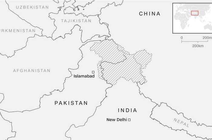 Line Actual Control, di wilayah Jammu dan Kashmir yang menjadi sengketa 3 negara: India, China dan Pakistan
