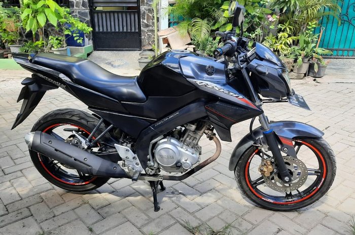 Foto ilustrasi. Ini harga motor bekas Yamaha V-Ixion periode November 2022, termurah Rp 12 jutaan dapat unit tahun 2014.