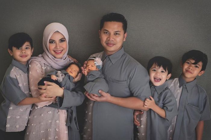 Anak-anak Ratna Galih dan Sawkani Jamhuri