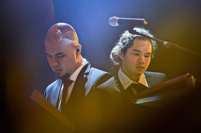 Ahmad Dhani dan Dul Jaelani.