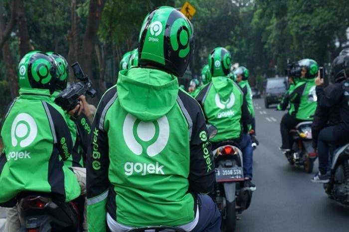 Ilustrasi driver ojol.