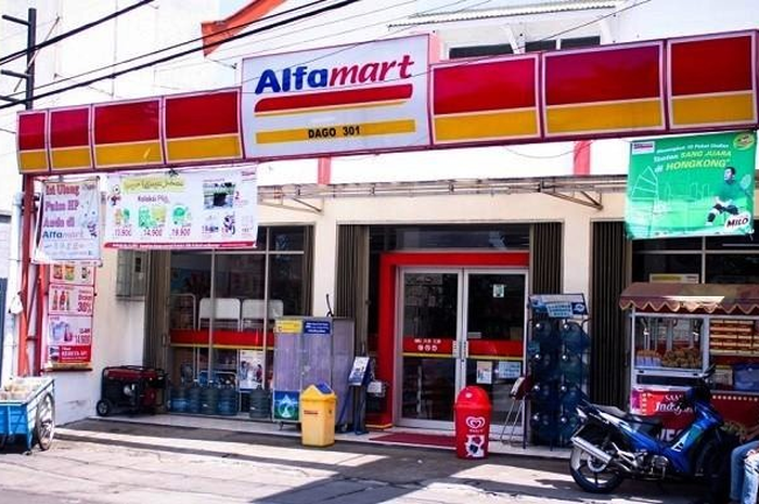 Salah satu gerai Alfamart