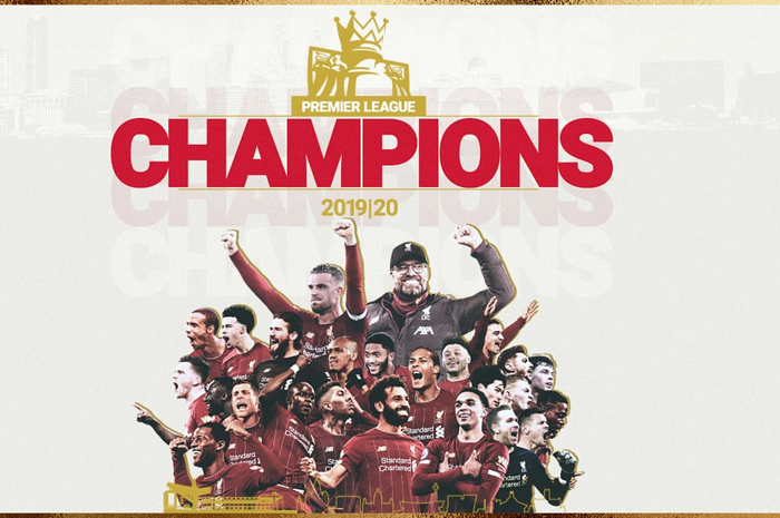 Liverpool juara Liga Inggris 2019-2020.
