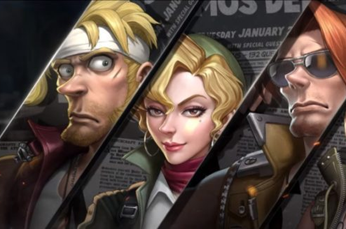 Para karakter yang ada di game Metal Slug Mobile