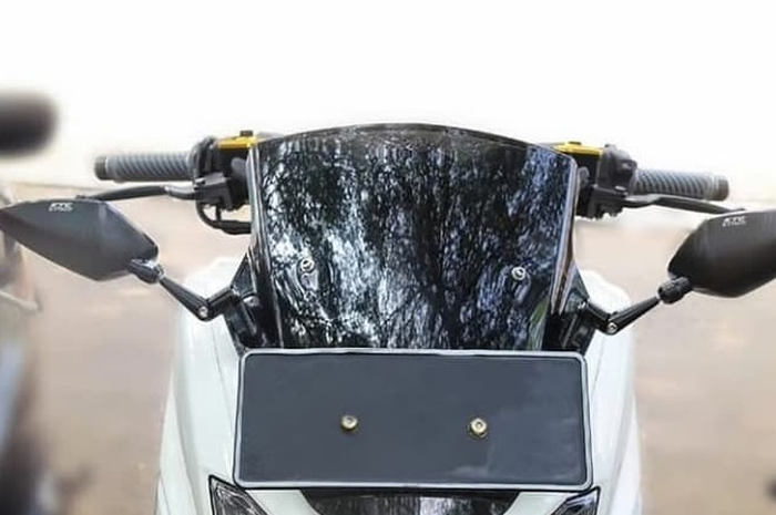 Windshield + spion KTC Kytaco untuk Yamaha NMAX. Siapin Uang Segini