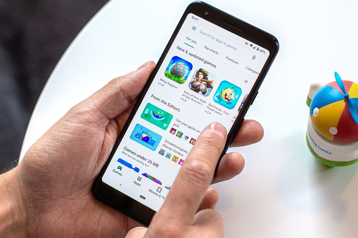 Ilustrasi download aplikasi Cash for Apps di  Google Play Store