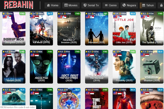 Situs film online gratis, untuk gantikan IndoXXI dan LayarKaca21 terlengkap dan terpopuler. 