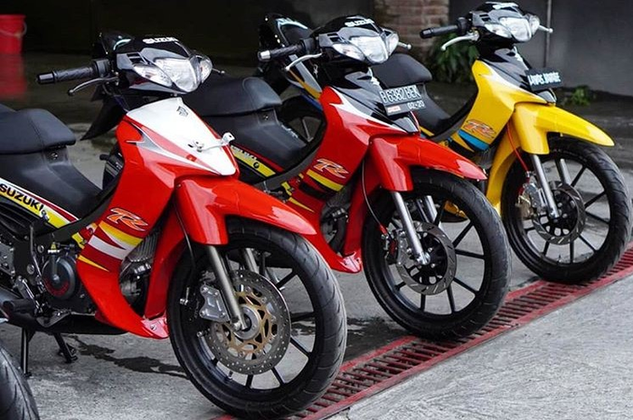 Pelek Daytona GP Wheel banyak dipakai Suzuki Satria 120