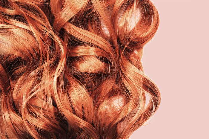 Ilustrasi rambut berwarna