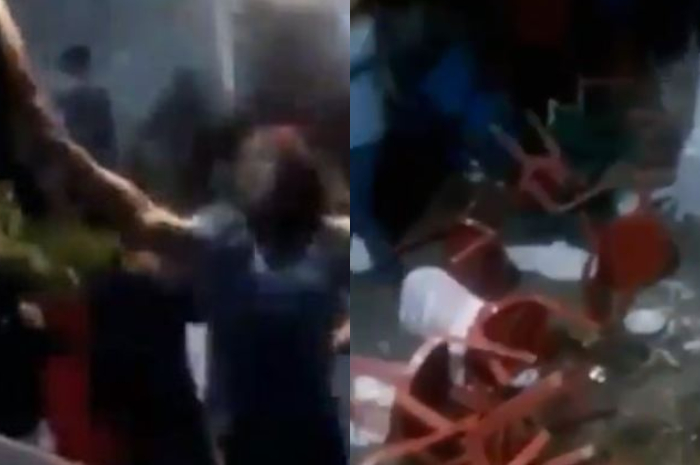 Viral seorang pria bawa pasukannya untuk kacaukan pernikahan mantan
