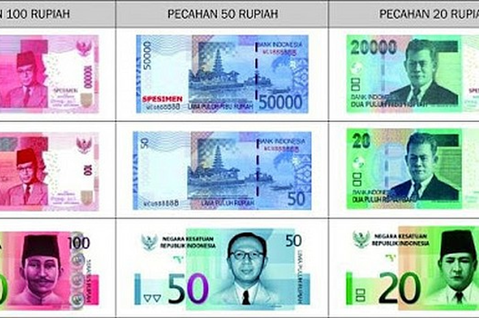 Ilustrasi redenominasi uang rupiah