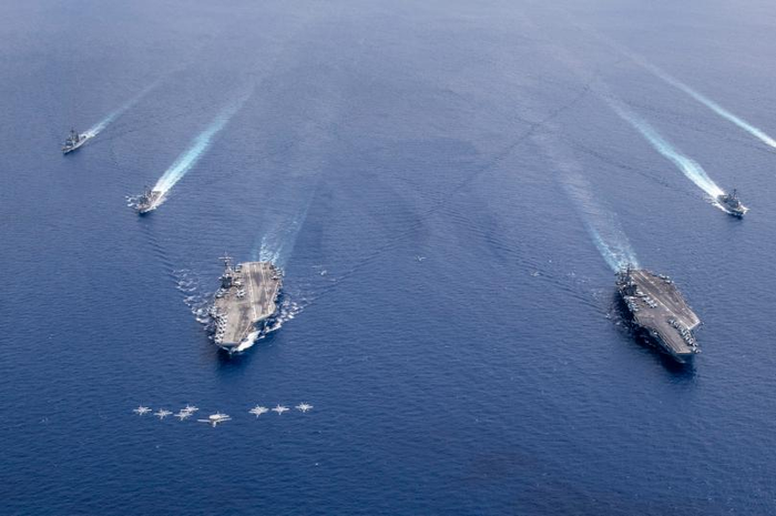 Amerika Serikat dan negara-negara yang bersengketa berusaha menghentikan militerisasi agresif China di wilayah tersebut.