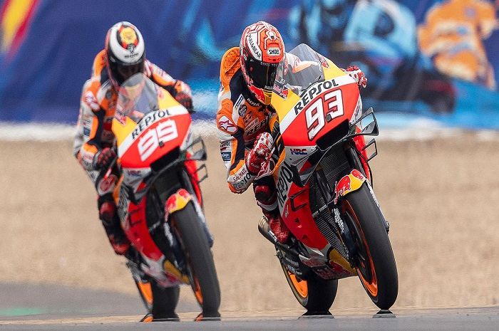 Ilustrasi. Sambil tunggu MotoGP 2020, Jorge Lorenzo buka-bukaan soal kalahkan Marc Marquez.