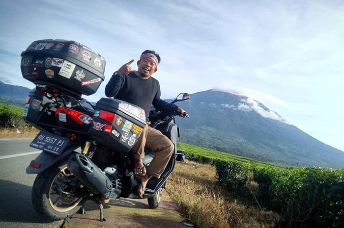 Naik Yamaha NMAX sampai Mekah, kisah Lilik dan Balda siap jadi buku dan film