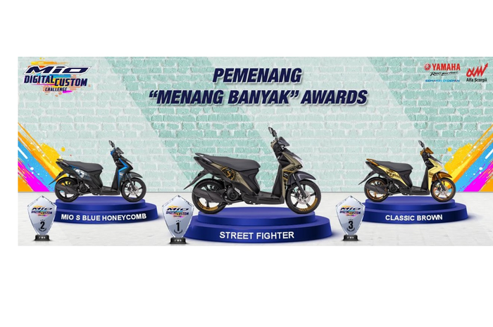 Keren-Keren Pemenang Desain&nbsp;Mio Digital Custom Challenge garapan dari PT. Alfa Scorpii