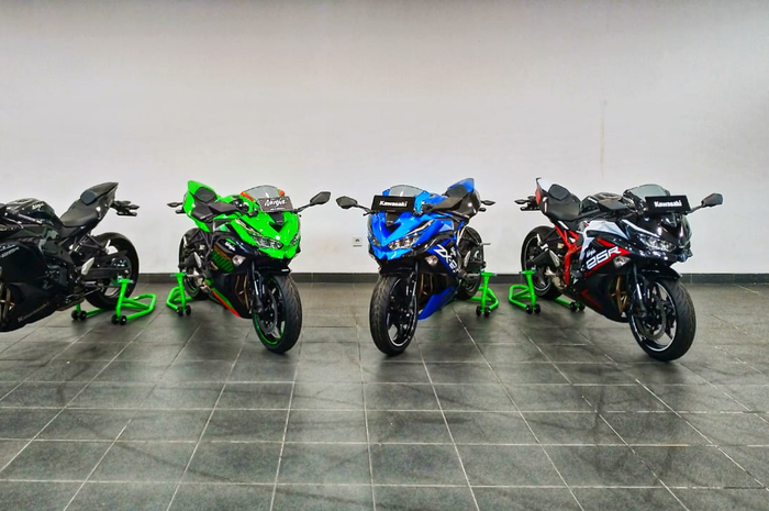 4 pilihan warna Kawasaki Ninja ZX-25R
