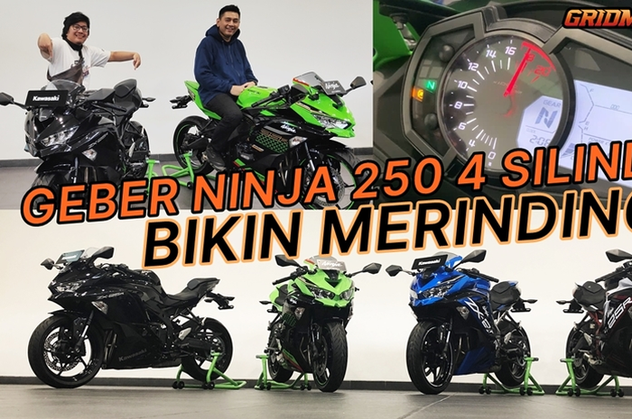 Video 5 fakta Kawasaki Ninja ZX-25R 250 4 silinder di GridMotor