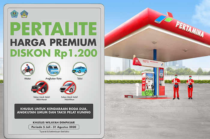Fakta harga bensin Pertalite turun jadi Rp 6.450 per liter 