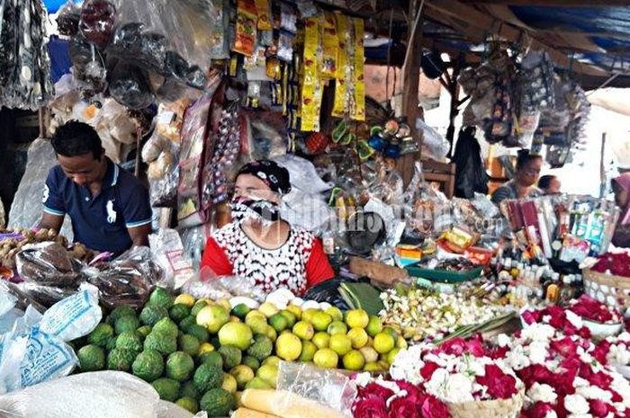 Ilustrasi Pasar Tradisional Kota Semarang