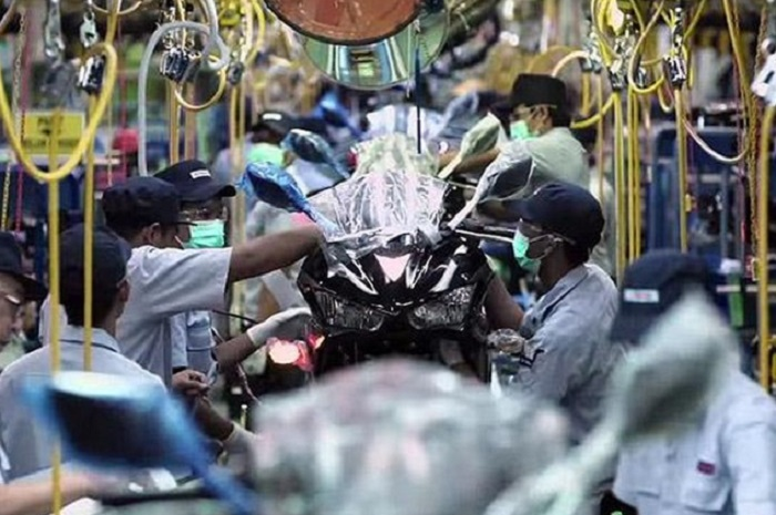 PSBB sudah dilonggarkan, protokol kesehatan ketat tetap diterapkan Yamaha.