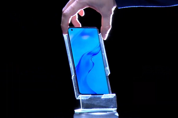 Perangkat vivo X50 Pro di acara launching X50 Series pada hari Kamis (16/7).