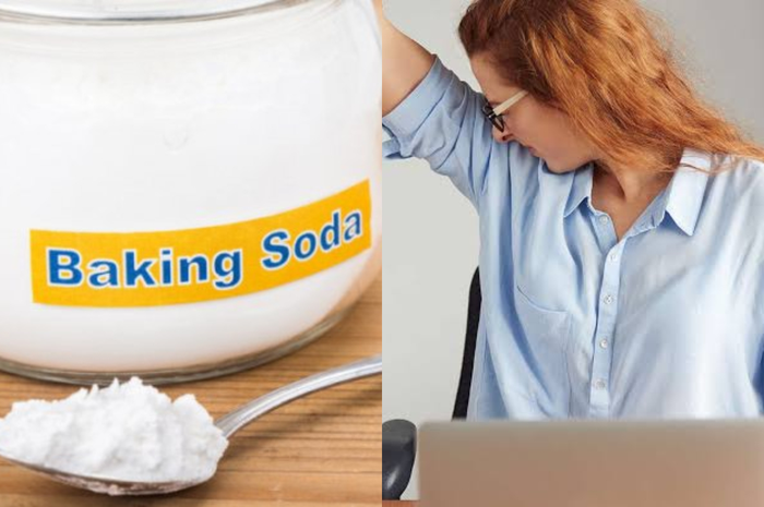 Baking soda untuk menghilangkan bau yang menempel pada pakaian