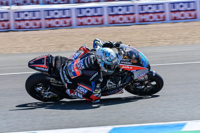 Marcel Schrotter hancurkan dominasi adik Valentino Rossi di FP3 Moto2 Spanyol 2020